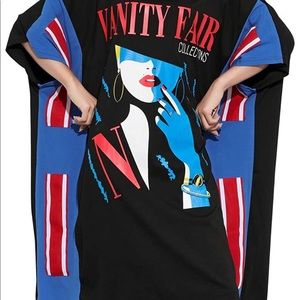Vanity Fair fashion tshirt dress / like new